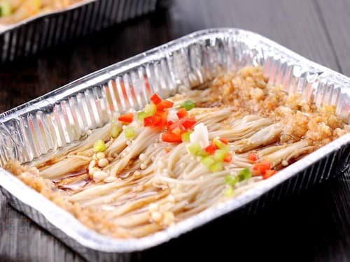 夏邑锡纸烤金针菇